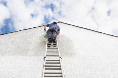 Peinture extérieure à Gruyères — façades et ravalement